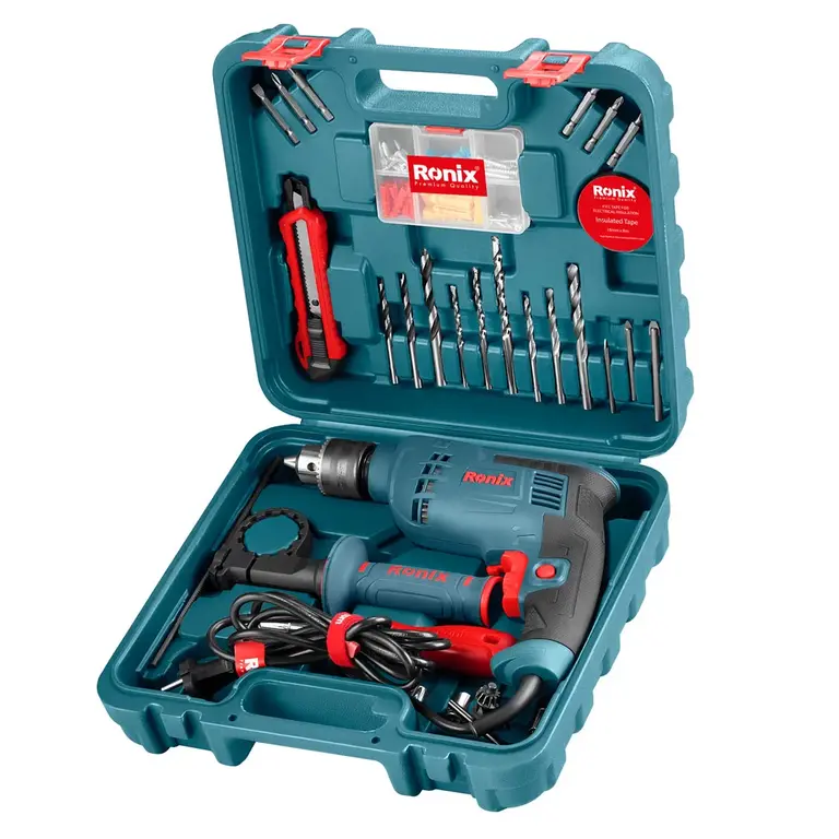 ست ترکیبی دریل برقی 33 پارچه RS-0008 رونیکس