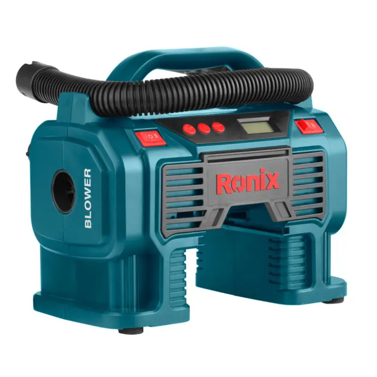 مینی کمپرسور باد سه کاره دیجیتال فندکی با کیف RH-4260B رونیکس