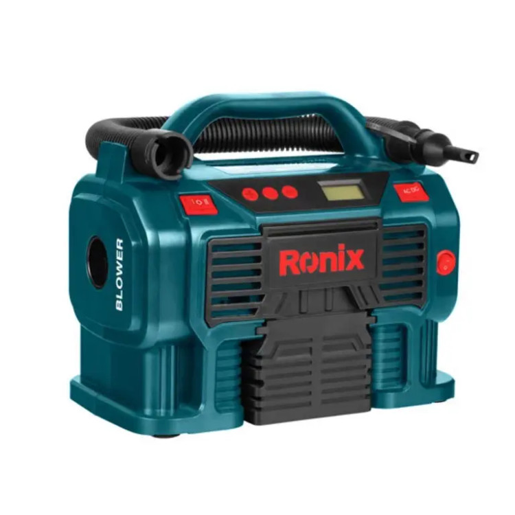 مینی کمپرسور باد سه کاره دیجیتال فندکی و برق شهری RH-4261 رونیکس